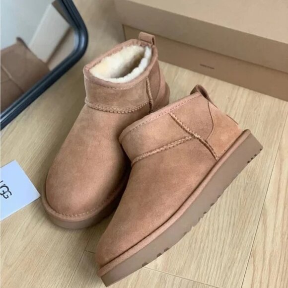UGG Classic Ultra Mini Chestnut - Picture 4 of 6